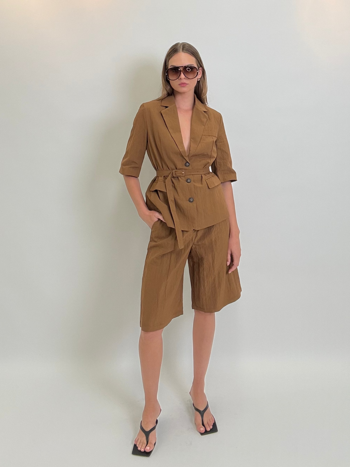 Short Sleeve Blazer