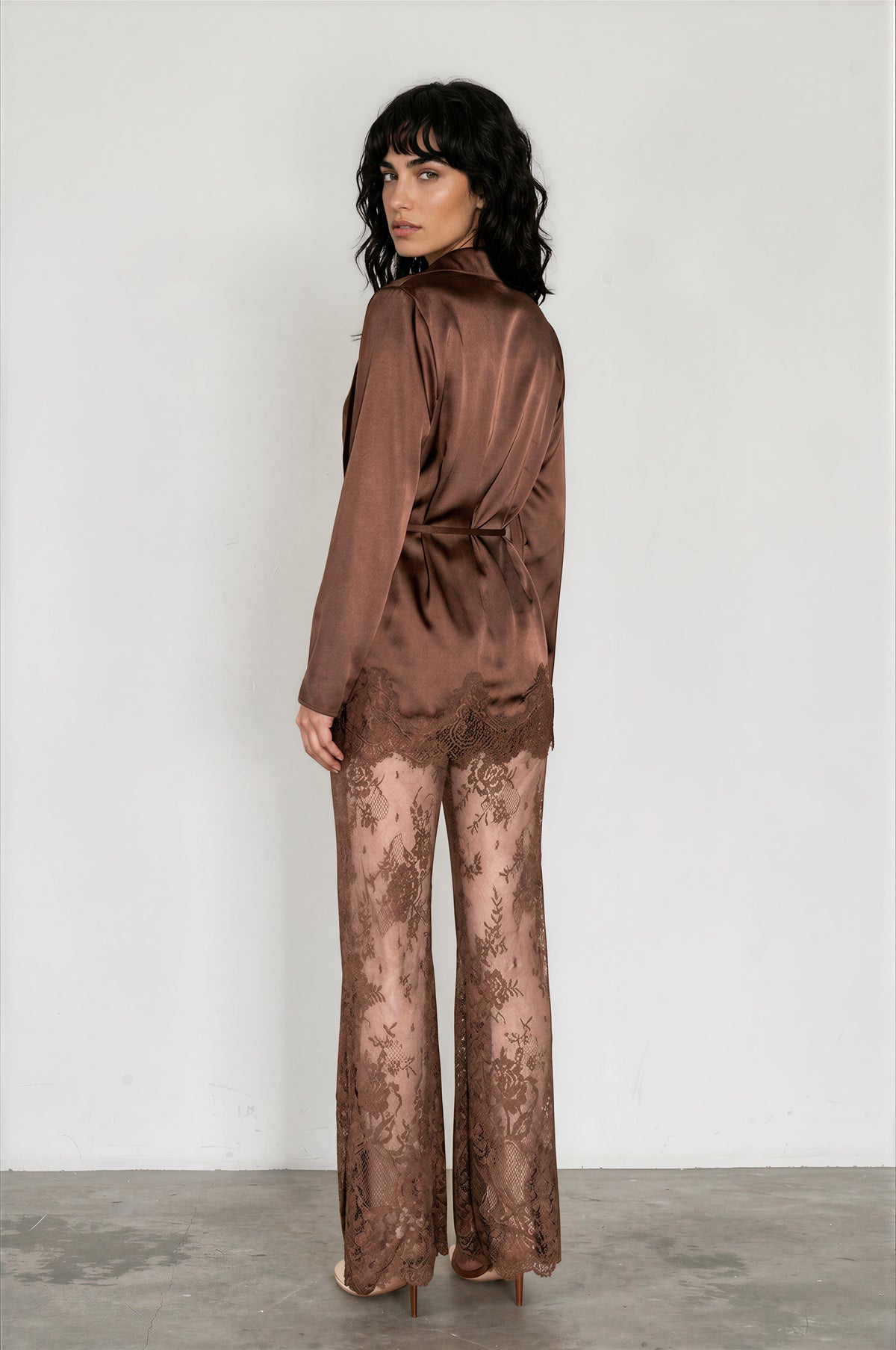 The Maye Lace Pant Set