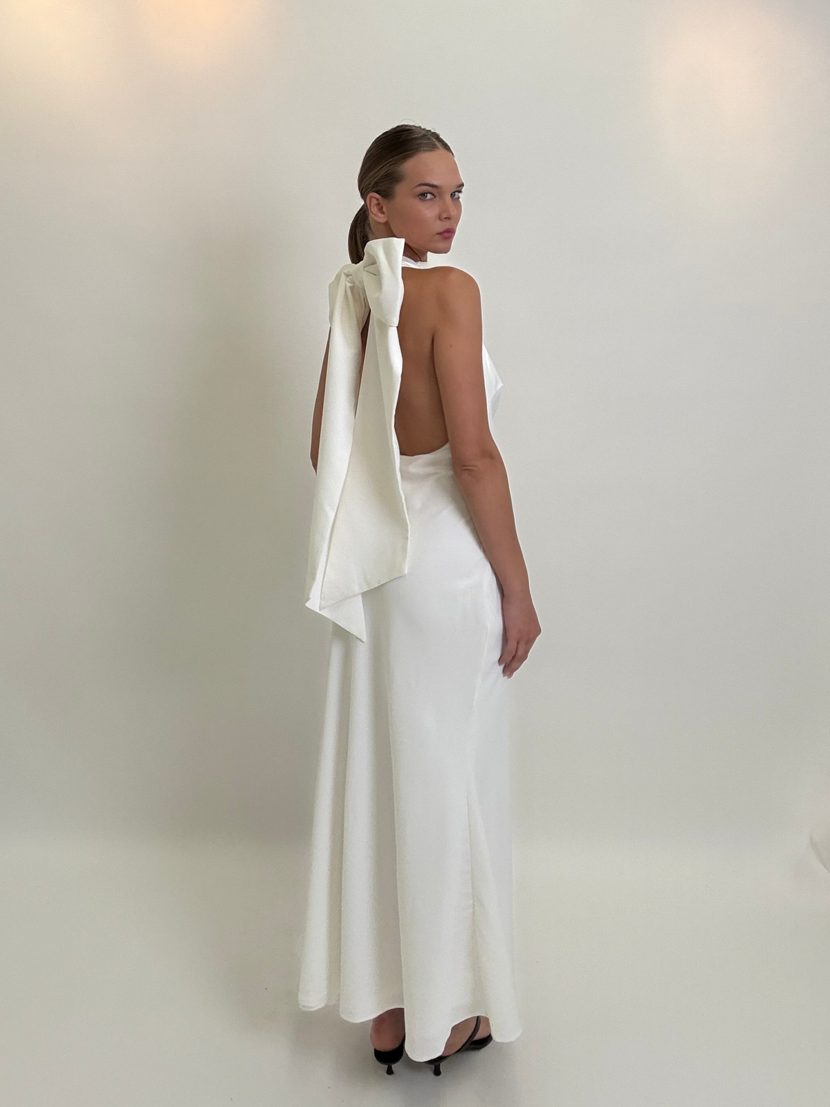 Tie Back Midi Dress