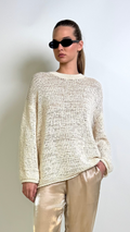 Open Knit Sweater