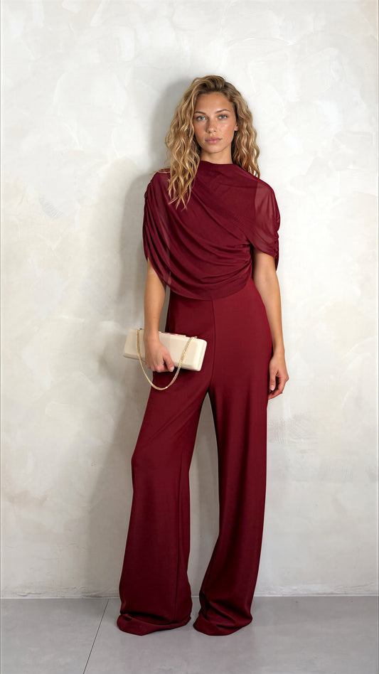 The Phoebe Cape Jumpsuit
