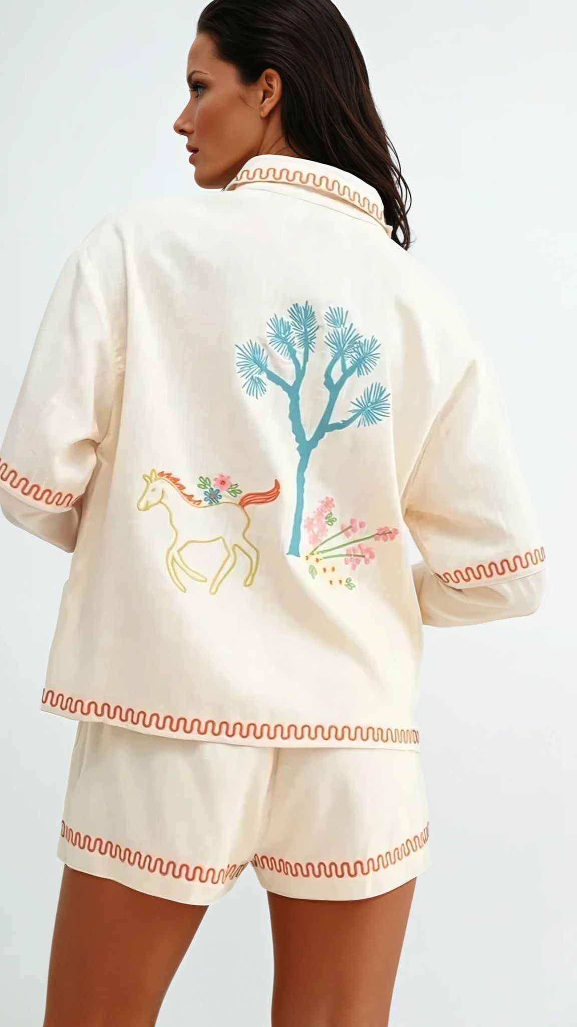 The Fiona Embroidery Shirt