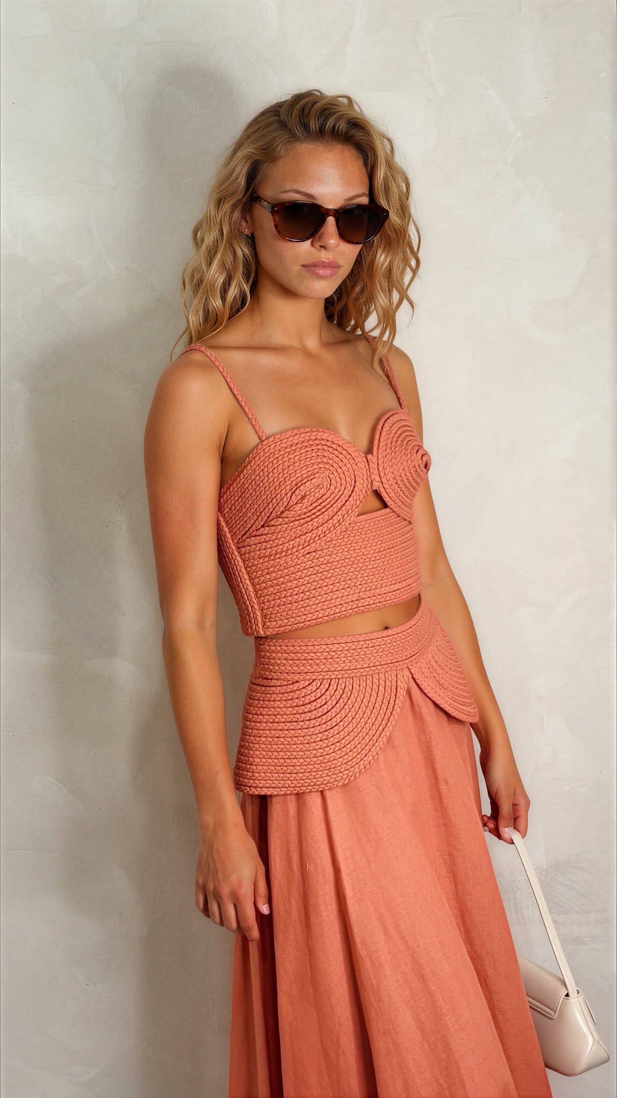 The Olina Waven Skirt Set