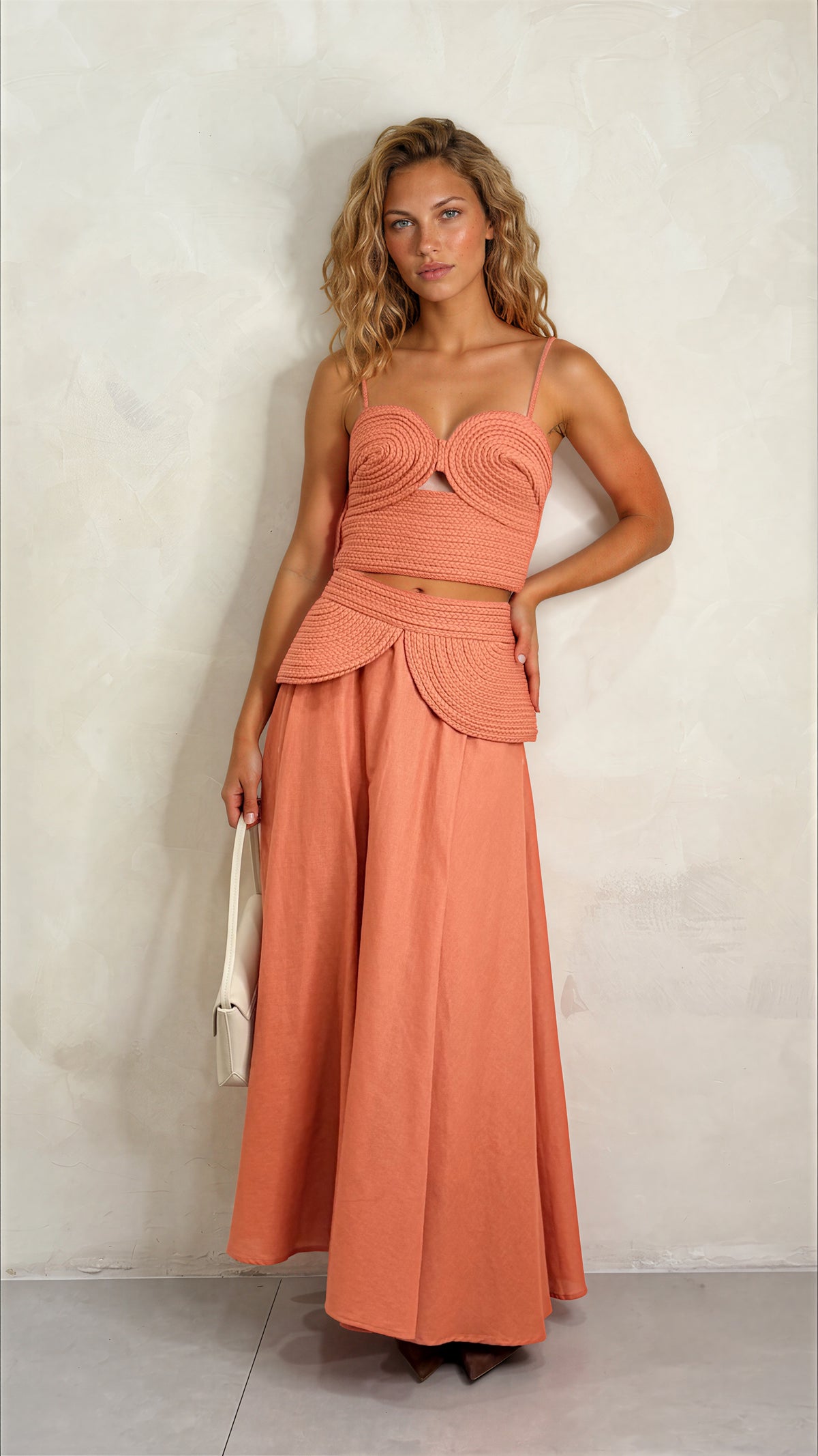 The Olina Waven Skirt Set