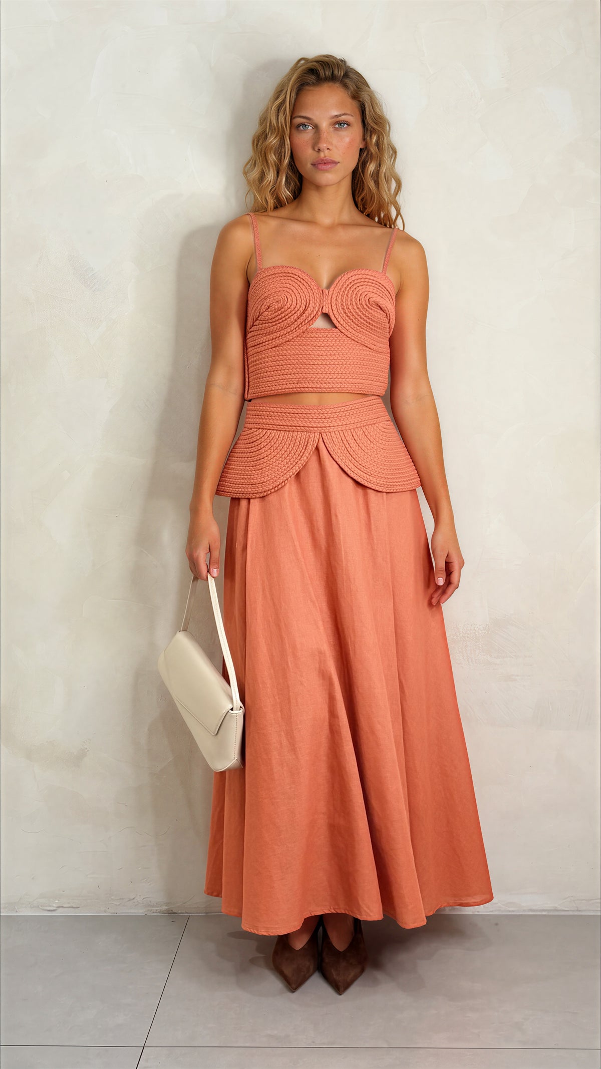 The Olina Waven Skirt Set