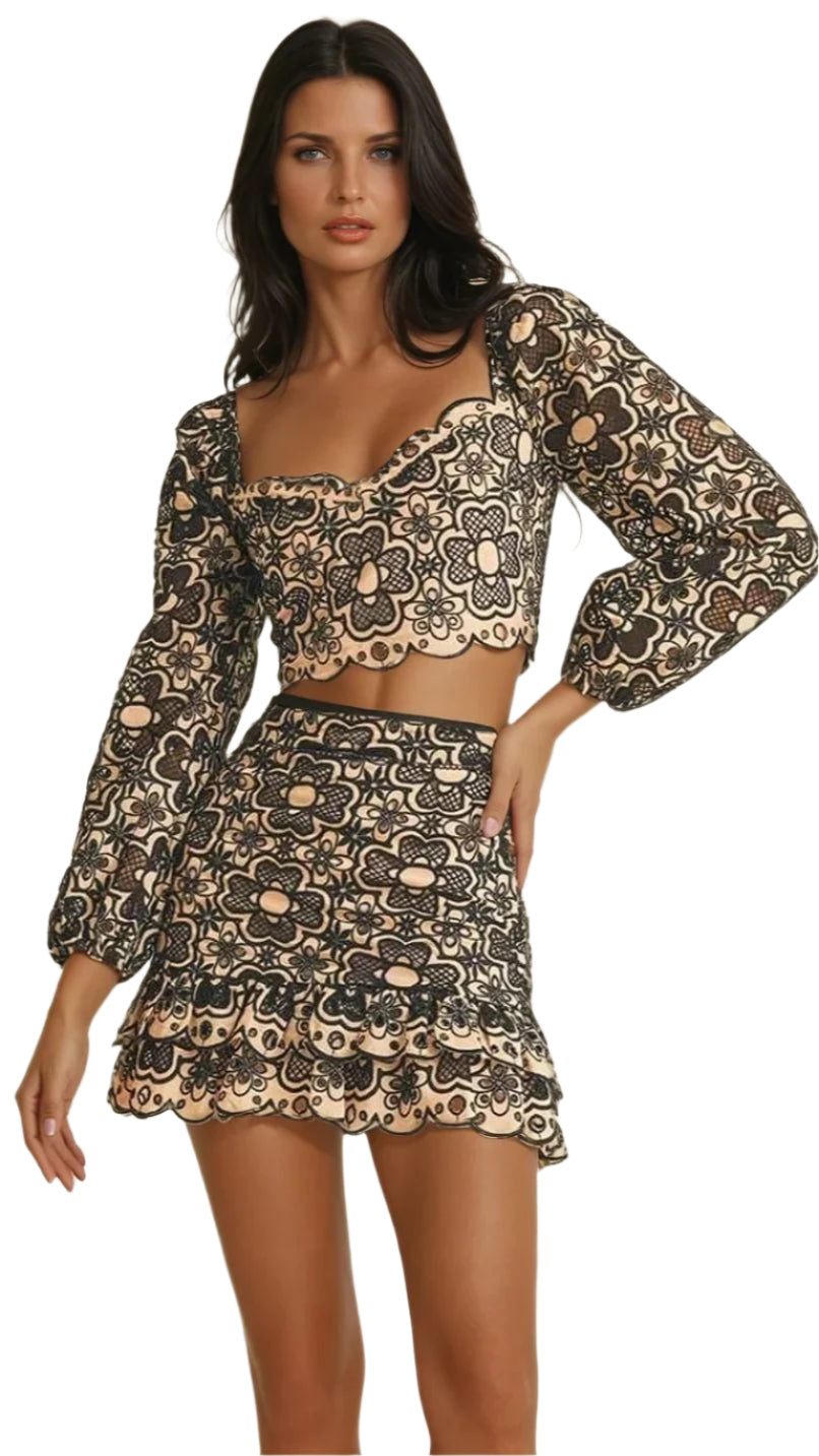 The Embrodery L/s Top