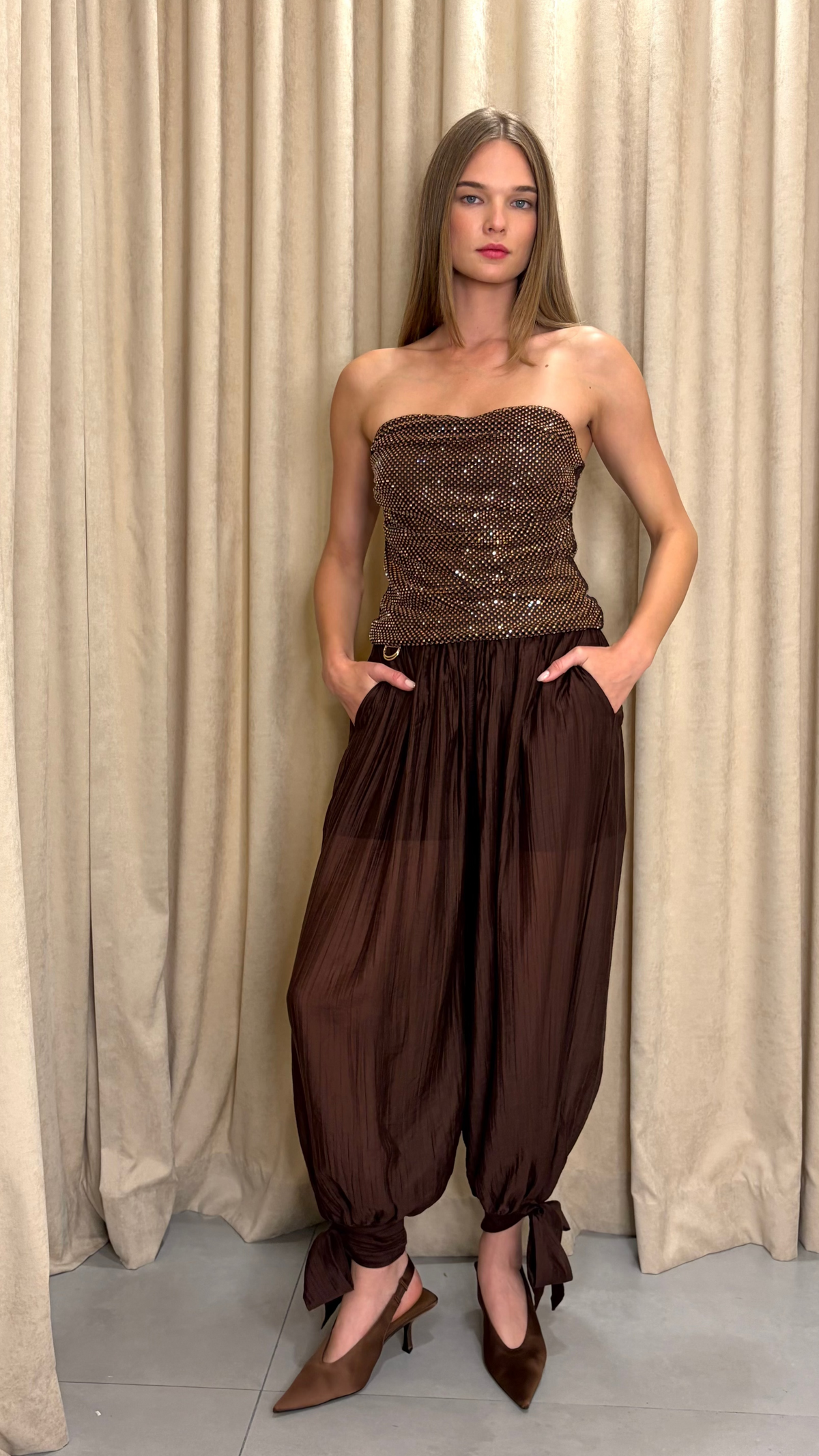 The Sheer Bubble Pant