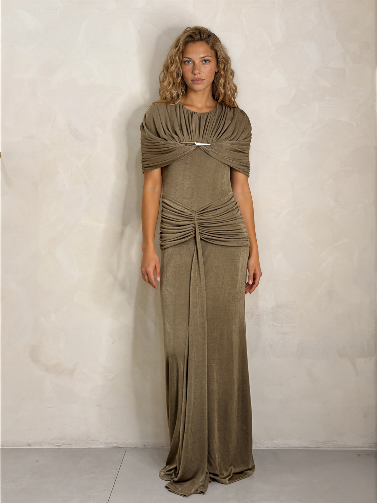 The Dannis Mesh Long Dress