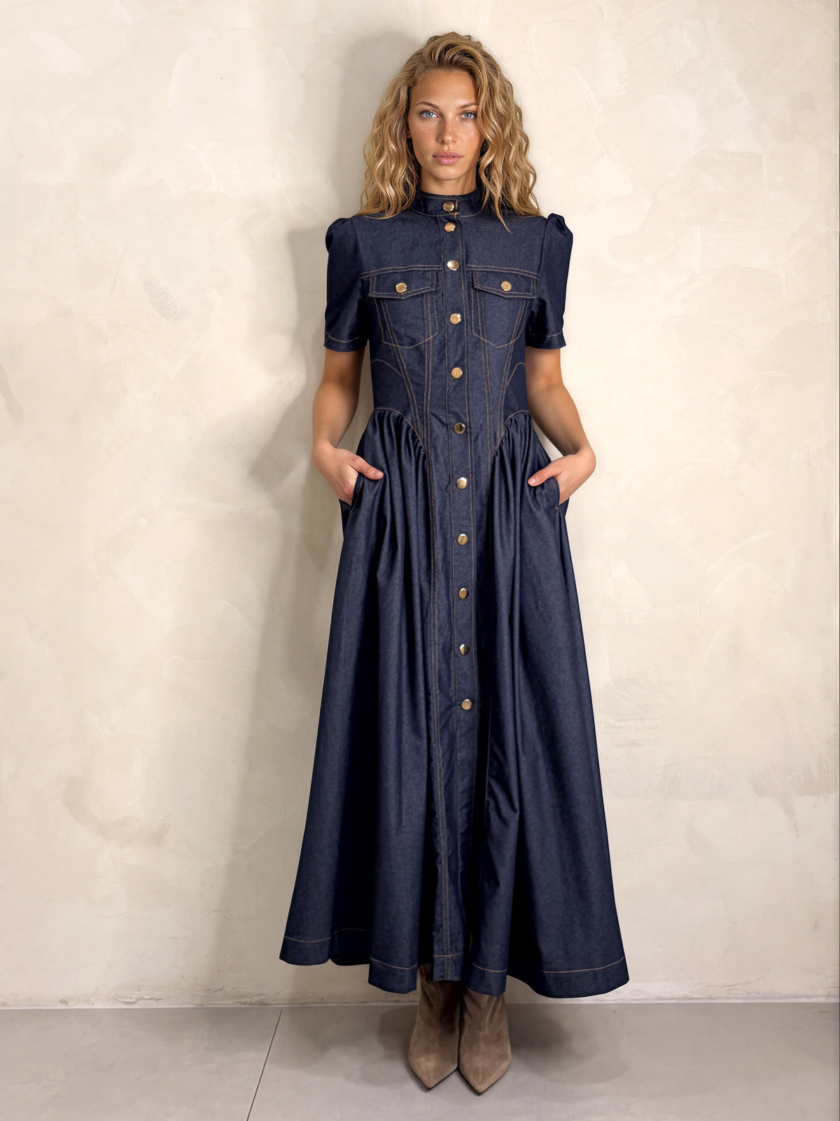 The Chantel Denim Dress