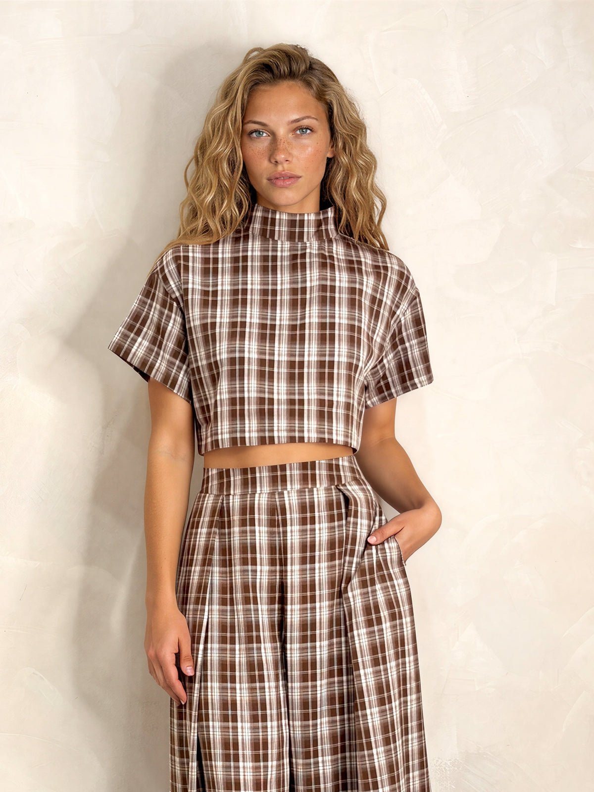 The Fia Plaid Top
