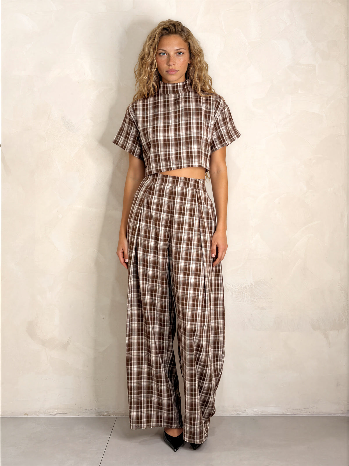 The Fia Plaid Top