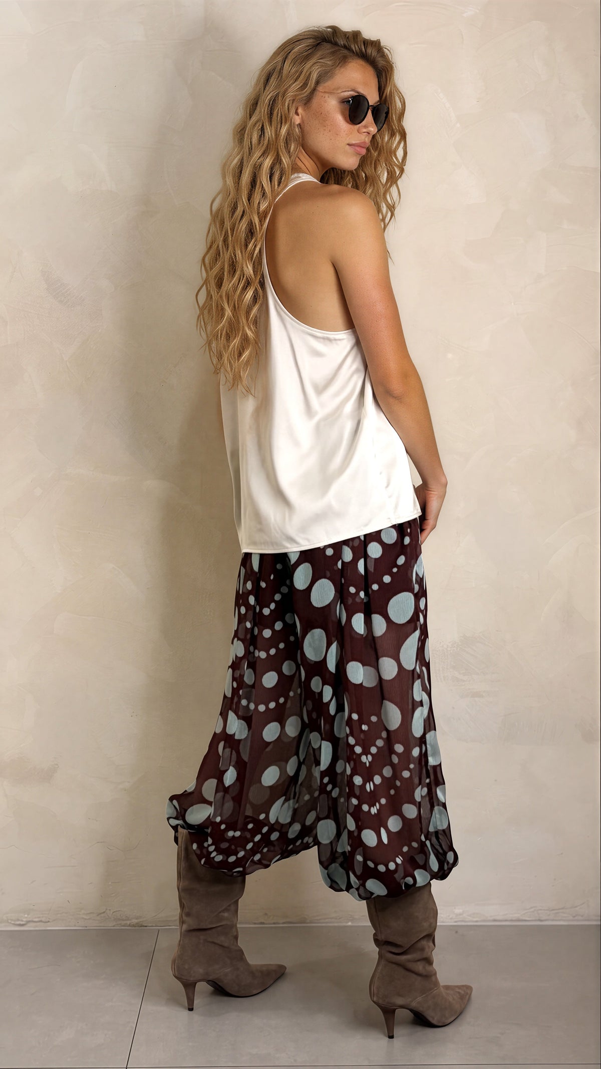 Aven Polka Dot Pant