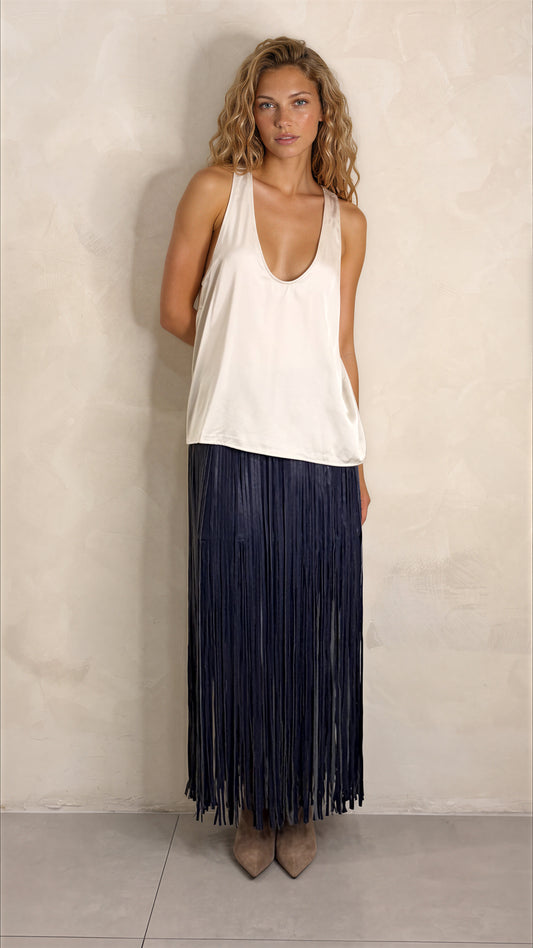 The Jule Satin Tank