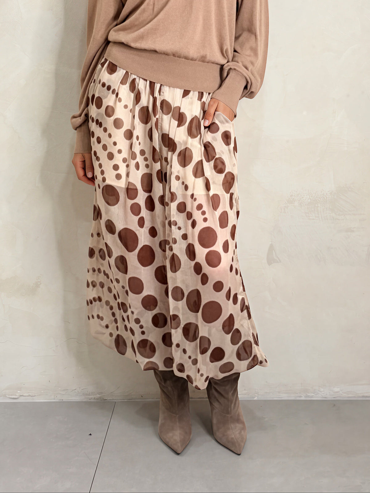 Aven Polka Dot Pant