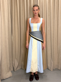 Stripe Poplin Dress