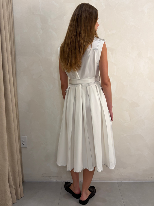 The Belted Midi Dress