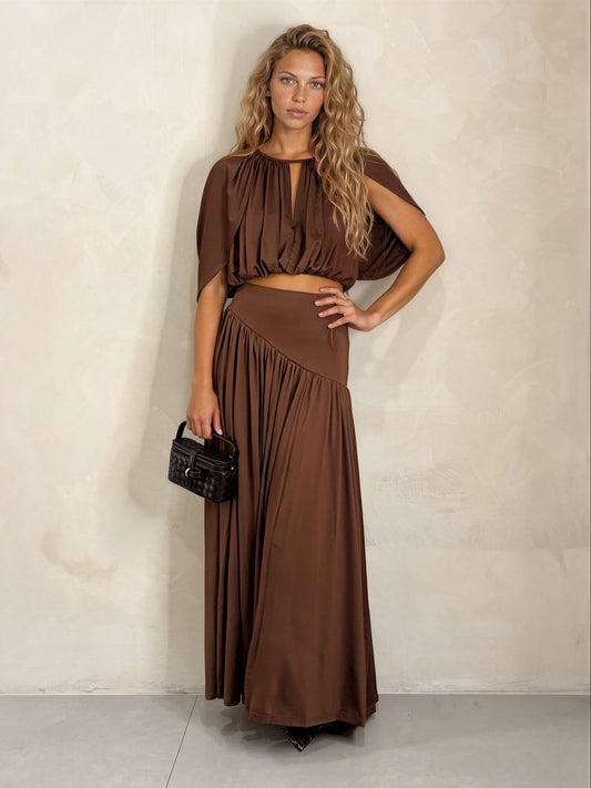 The Millie Skirt W/Cape Set