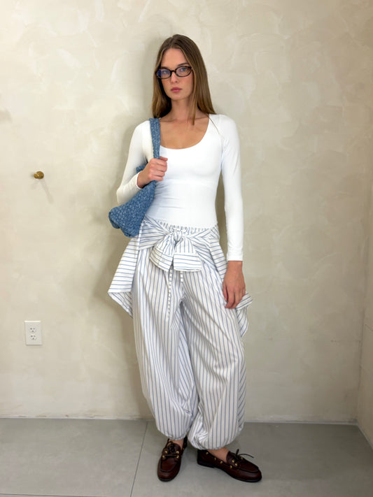 Drawstring Bubble Pant