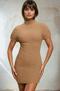 The Asym Knit Mini Dress