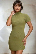 The Asym Knit Mini Dress