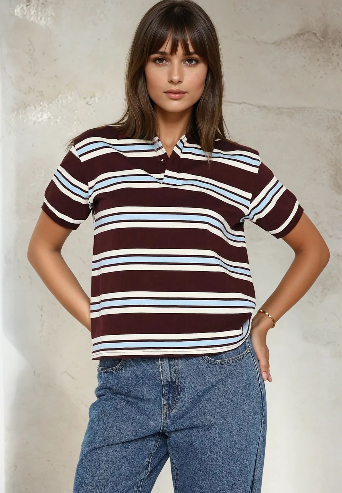 Stripe Polo