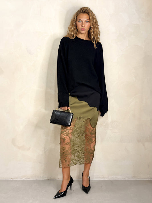 The Olivia Lace Skirt