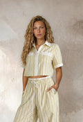The Julia Eyelet Trim Top