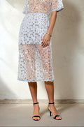 The Magda Sheer Sequin Skirt