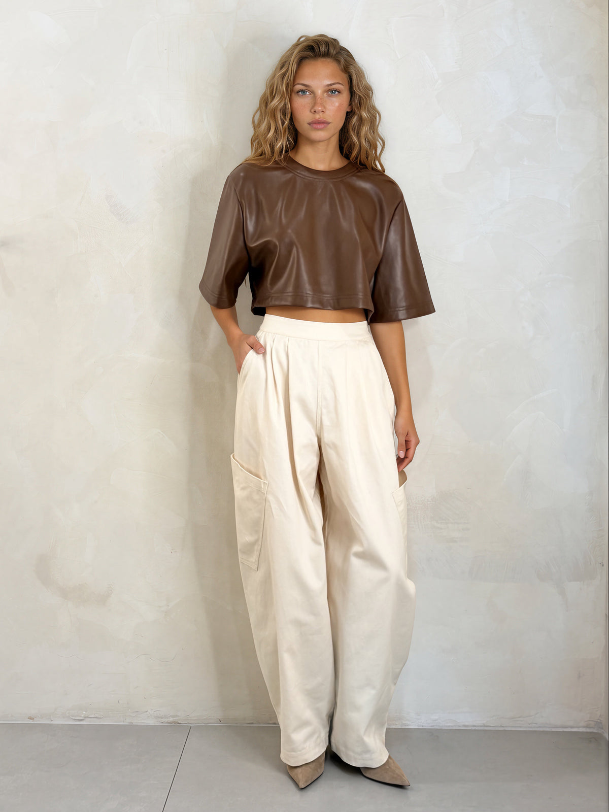 The Lavi Barrel Pant