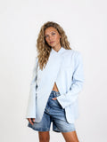 Asym Long Blazer