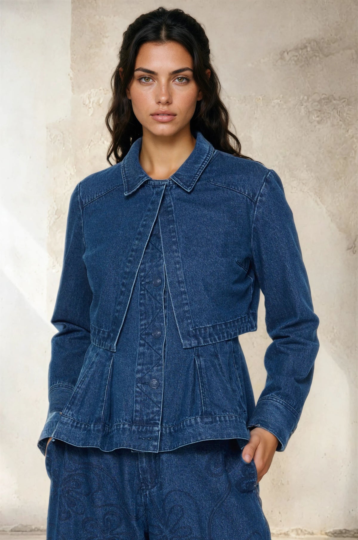 2 PC Peplum Jacket