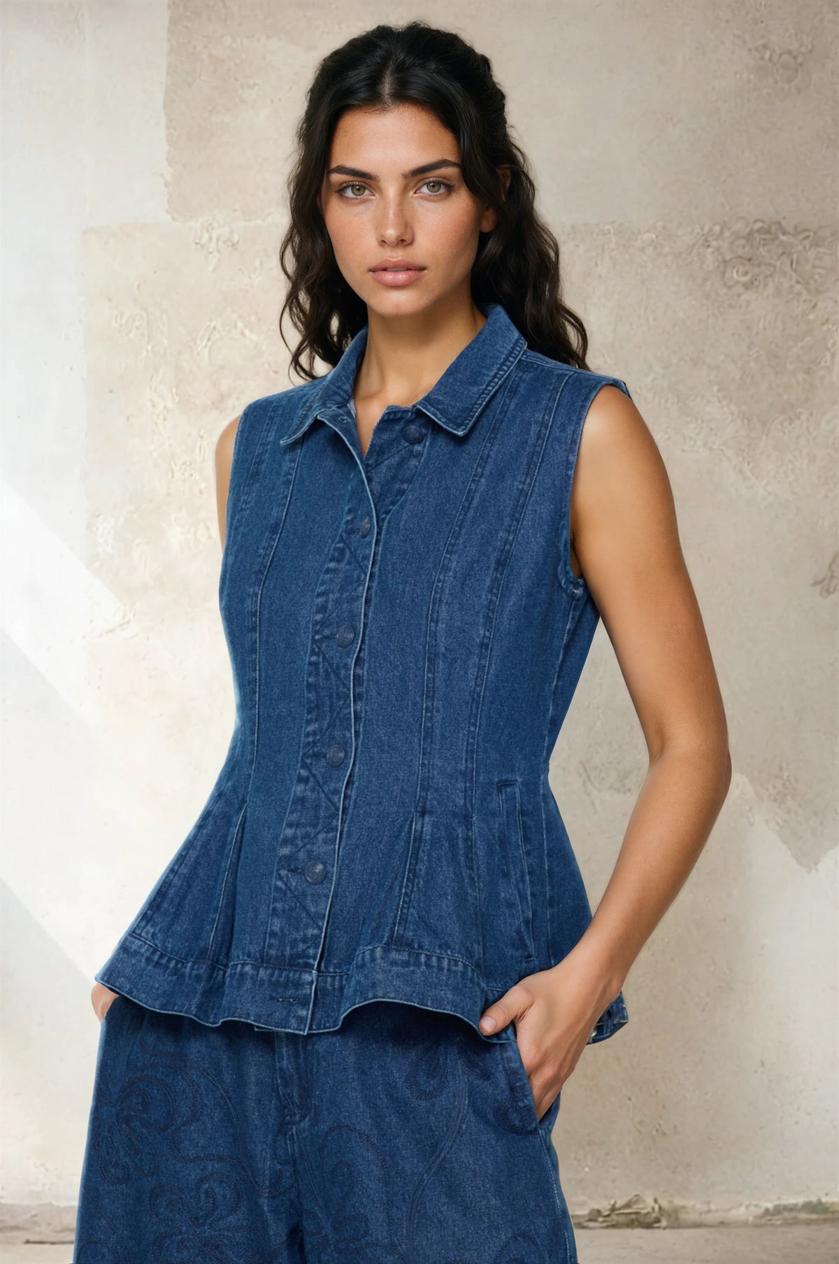 2 PC Peplum Jacket