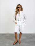 Eyelet Cargo Bermuda