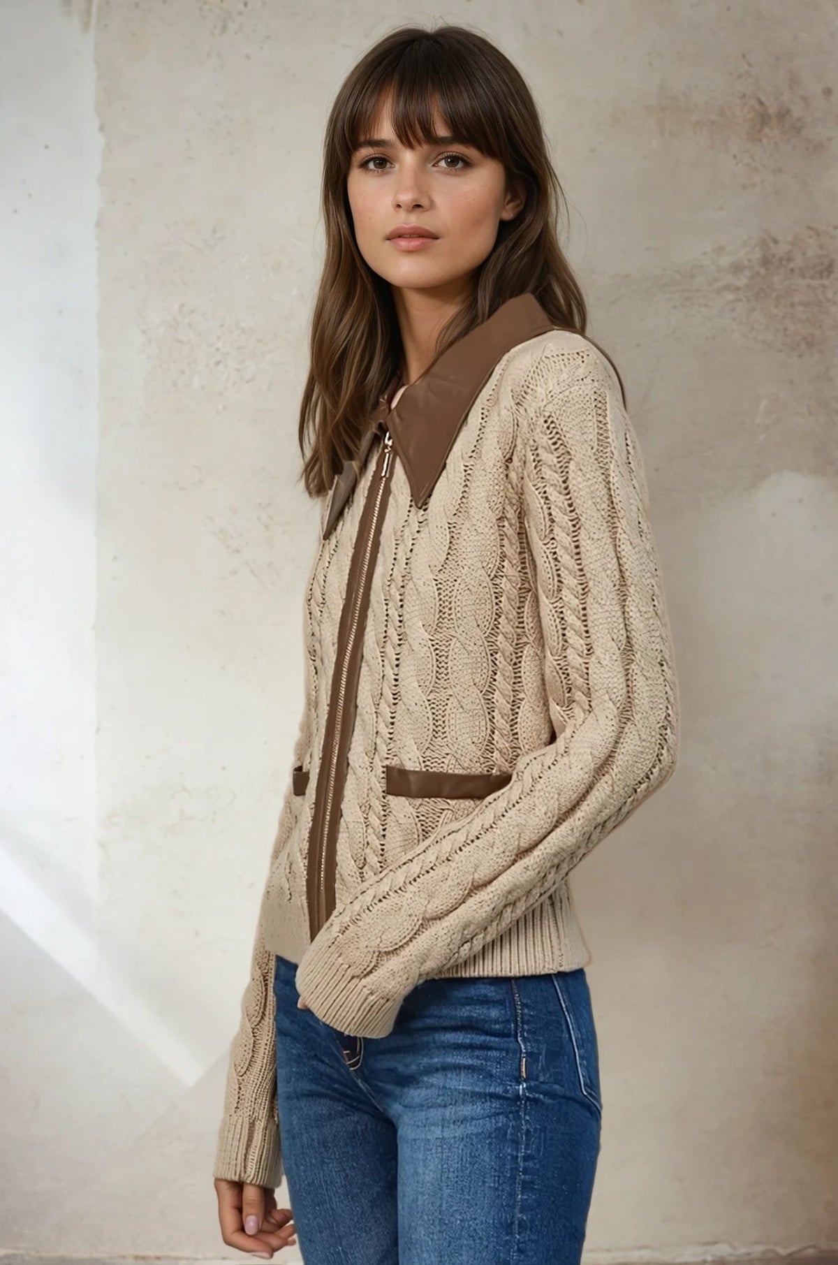 The Full Zip Sweater