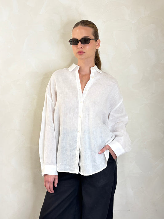 The Linen Button Down Shirt