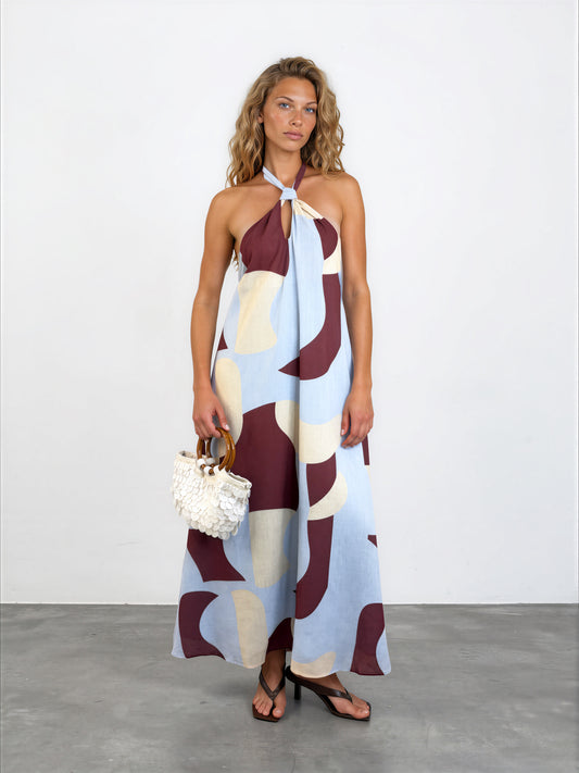 Halter Maxi Dress