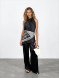 The Drape/Scarf Pant Set