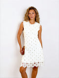 The Porto Emb Mini Dress