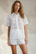 The Eyelet Lace Short Set