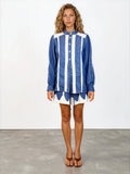 The Sanjo Lace/Denim Shirt