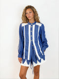 The Sanjo Lace/Denim Short