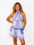 Print Halter Top