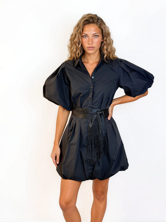 The Bubble Shirt Dress