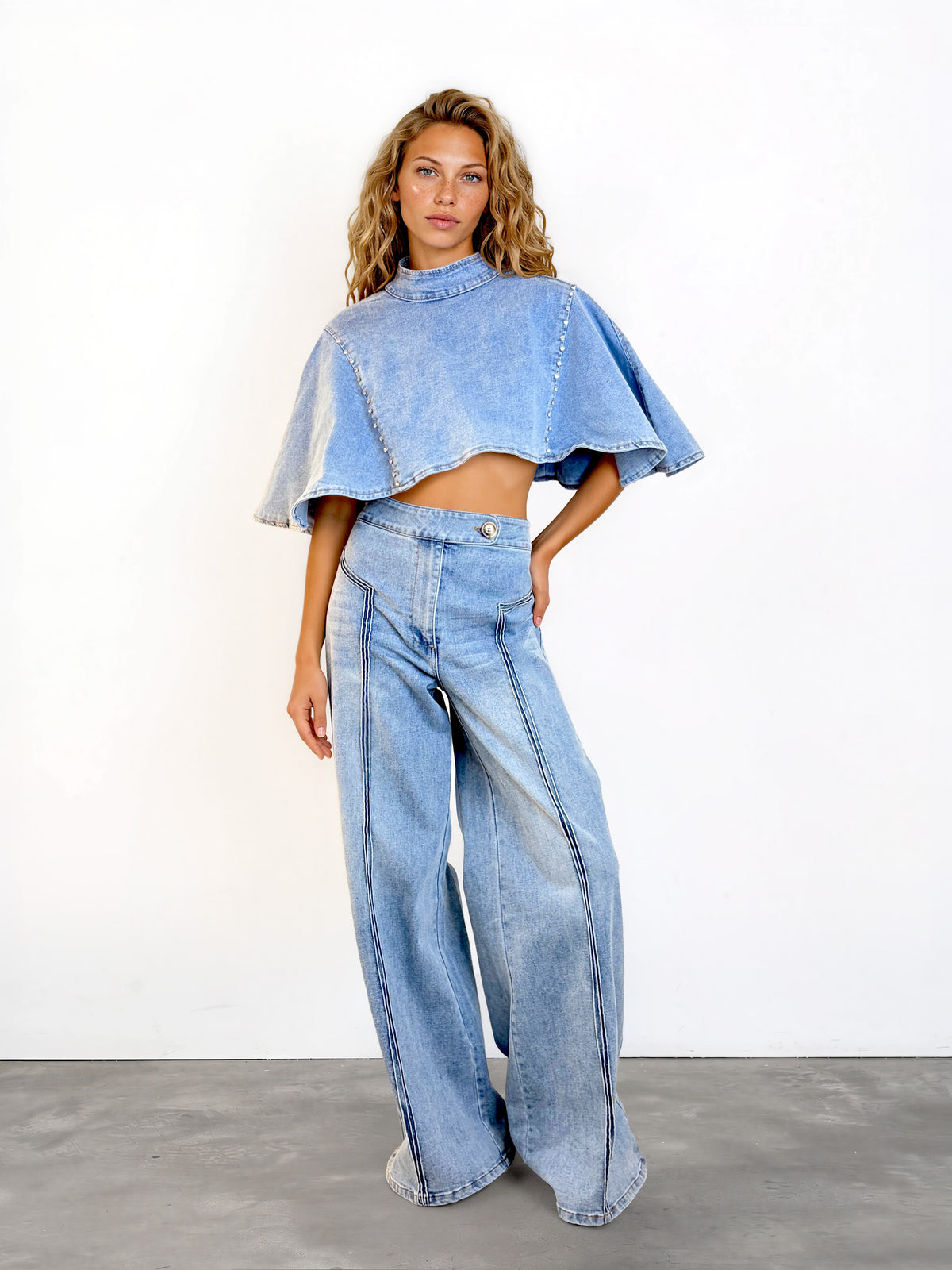 The Kappa Emb Cape Top