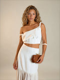 Twisted Strap Crop Top