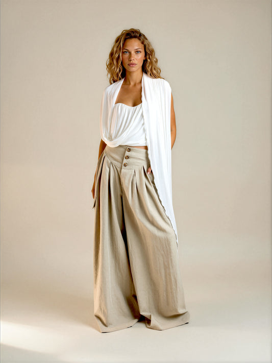 Carmela Drape Top