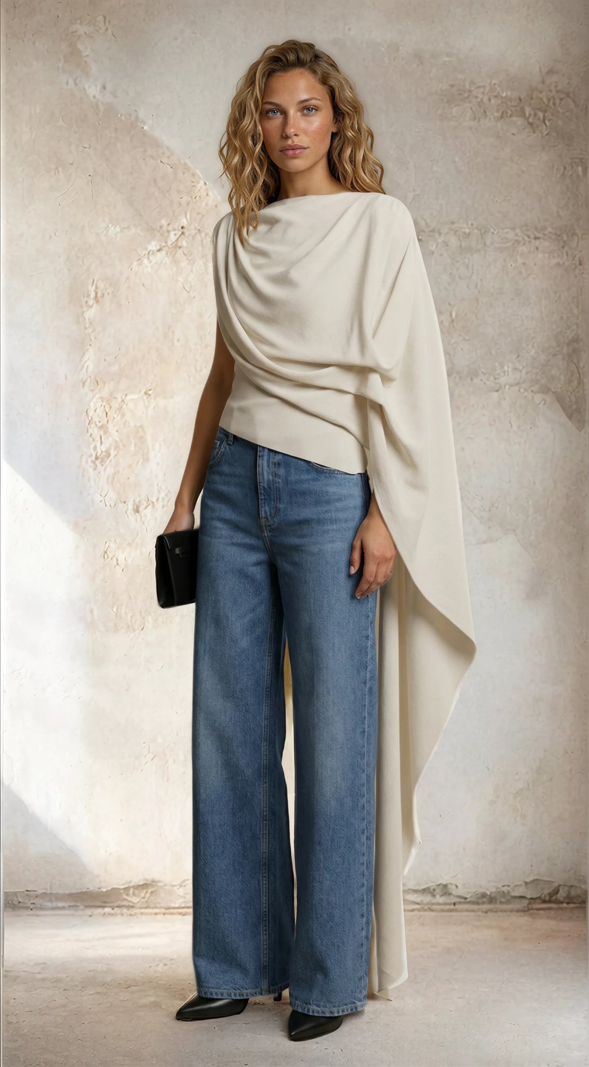 Asym Cape Top