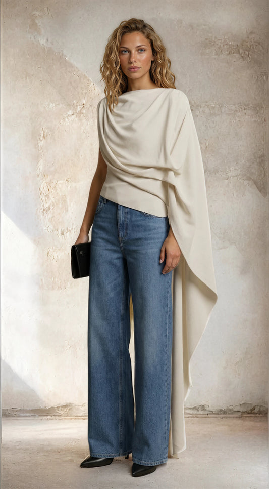 Asym Cape Top