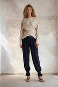 Pleated Bubble Pant