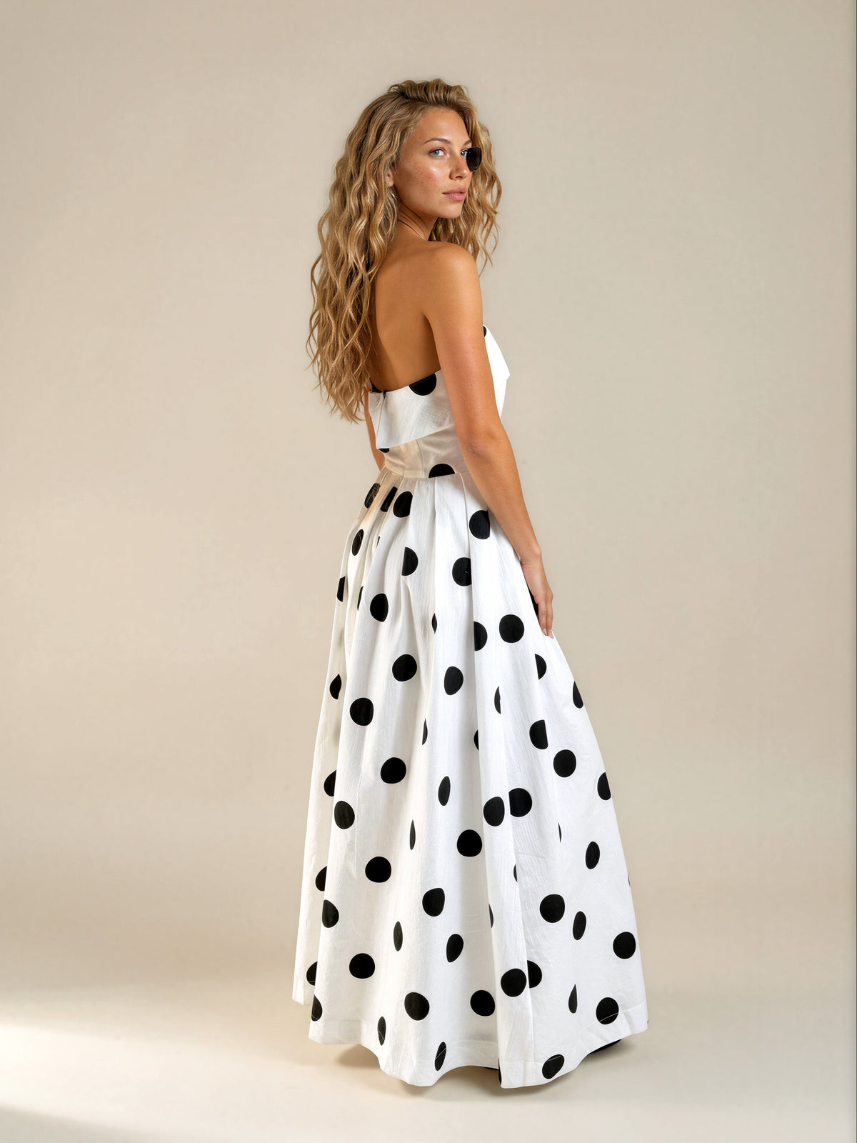 The Pauline Polkadot Dress
